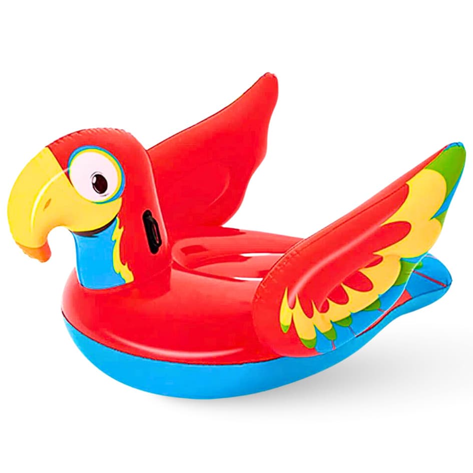 Boia Colchão Inflável Papagaio Vermelho Praia Piscina - Mor