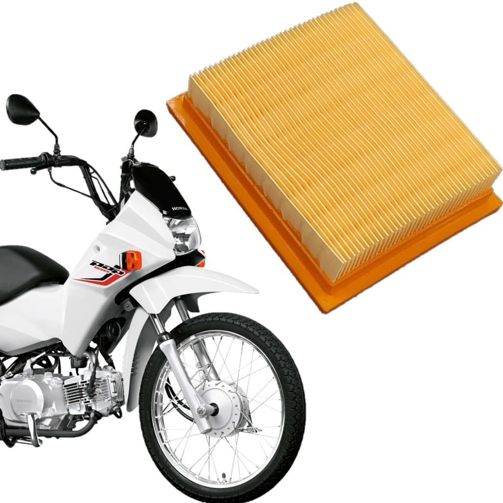 FILTRO DE AR HONDA POP 100 2007 2008 2009 2010 2011 2012 2013 2014 2015 POP100 MOD. ORIGINAL