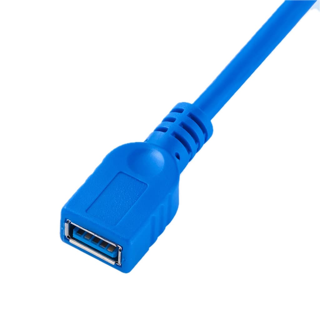 Cabo de Extensão USB 3.0 Macho para a Fêmea M/F Folha + Trançado Blindado 30cm 1.5mt 3mt 5 mts
