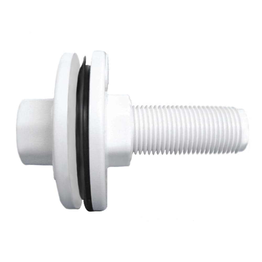 Adaptador Roscável c/ Flange Fixa Branca 3/4" - Cipla