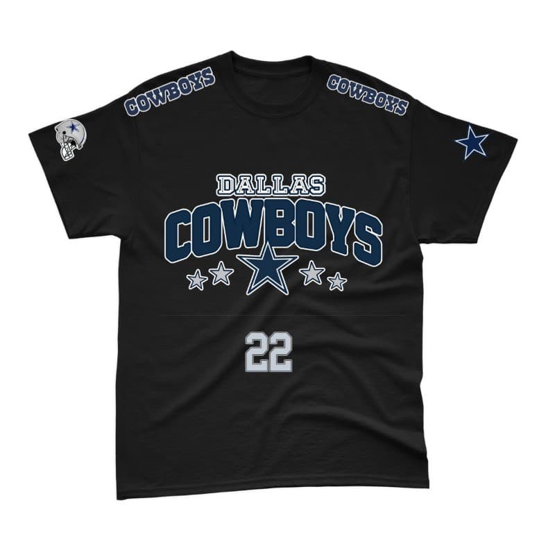 Camiseta Maculina Cowboys Algodão Novo