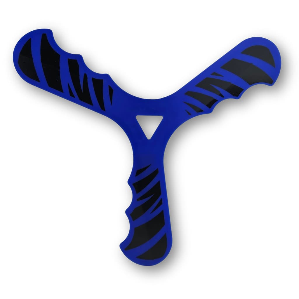 Bumerangue Vortex Boomerang Lançamento - Novo Modelo Premium Cor:Azul