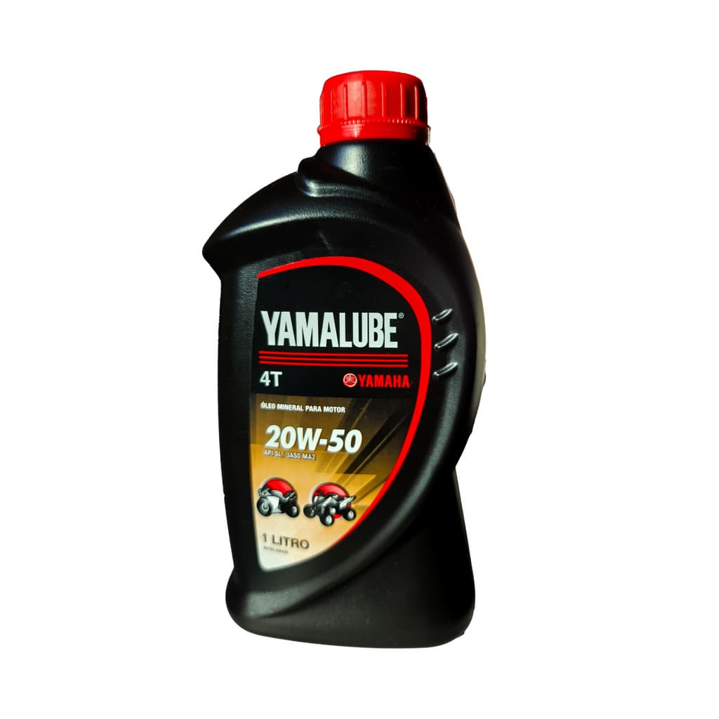 Óleo Yamalube 20W50 Mineral 1 Litro Original Genuíno Yamaha Fazer Lander Factor