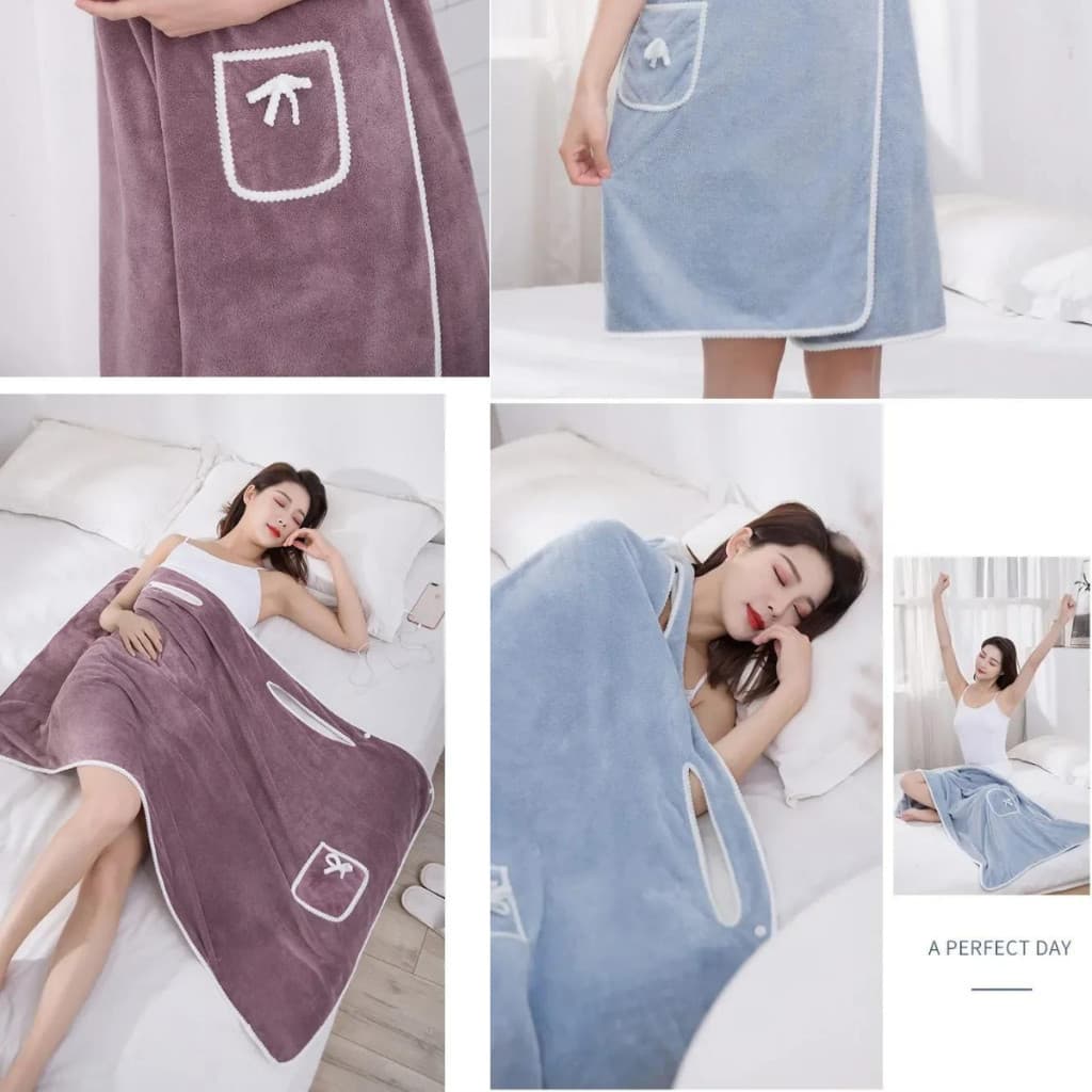 Toalhas de banho de secagem rápida para mulheres e meninas, roupões de banho Beach Spa, roupas de banho