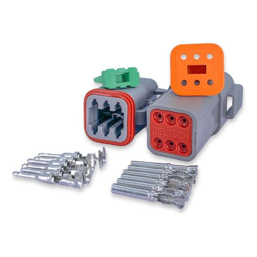 Conector Plug Deutsch Dt06-6s Dt04-6p Linha Agrícola Maquina