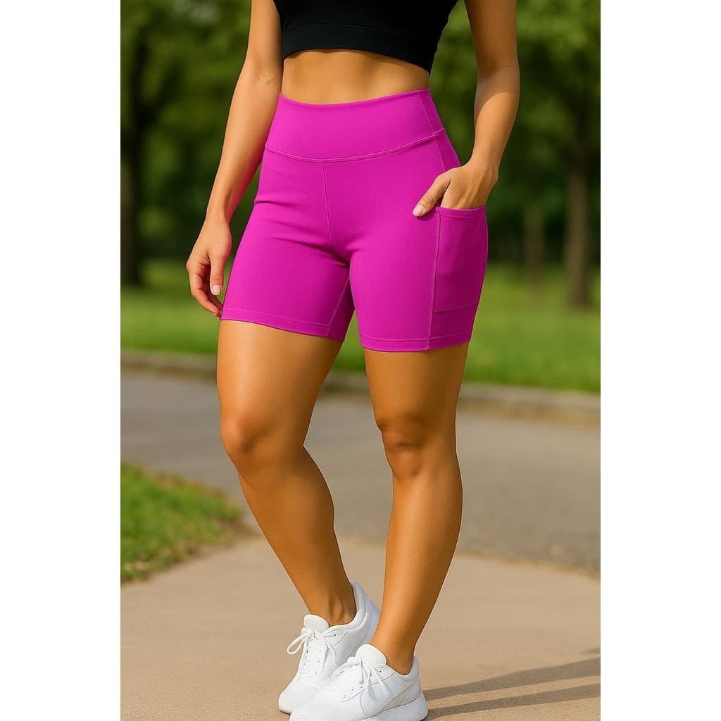 1 Bermuda C/bolso Fitness