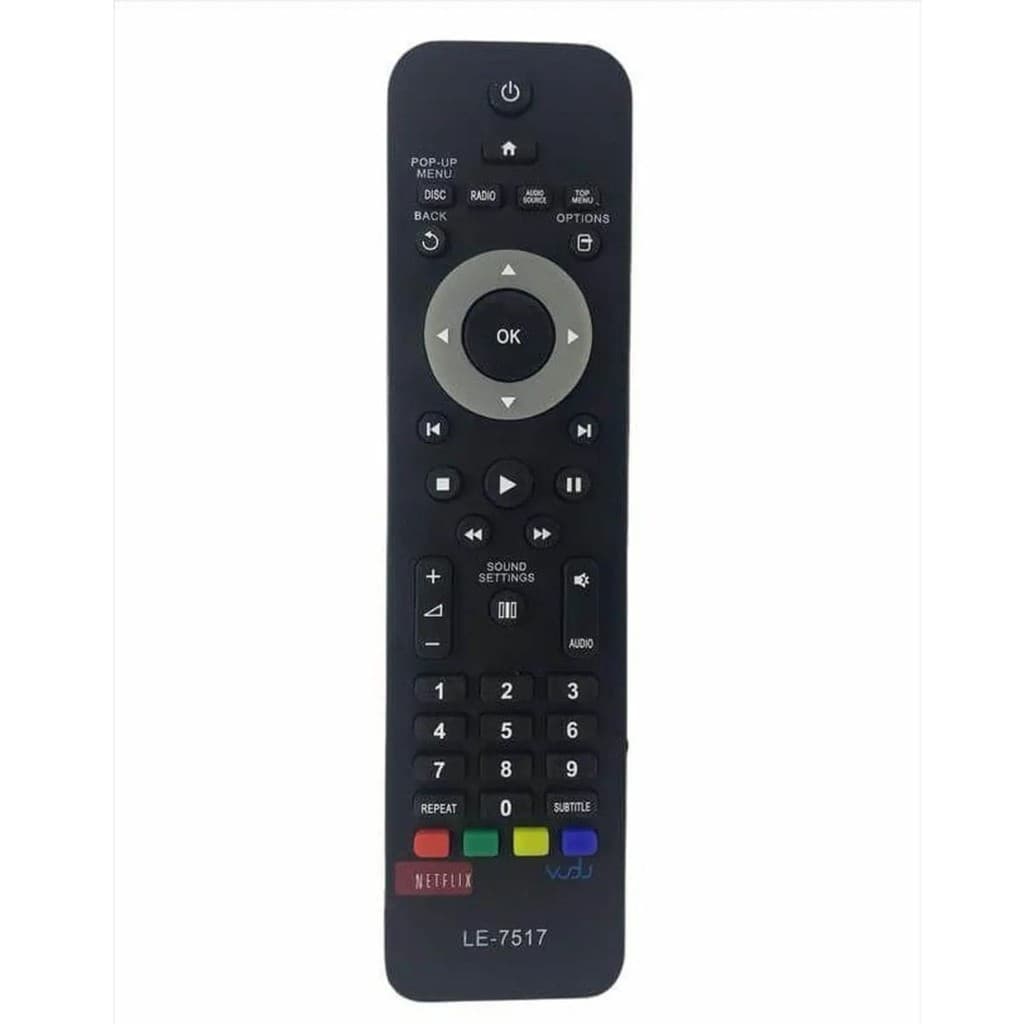 Controle Remoto para Tv Philips Led Lelong Le-7517