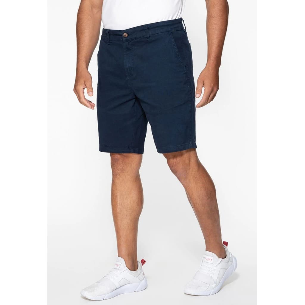 Bermuda Guess Masculina Chino Azul Escuro
