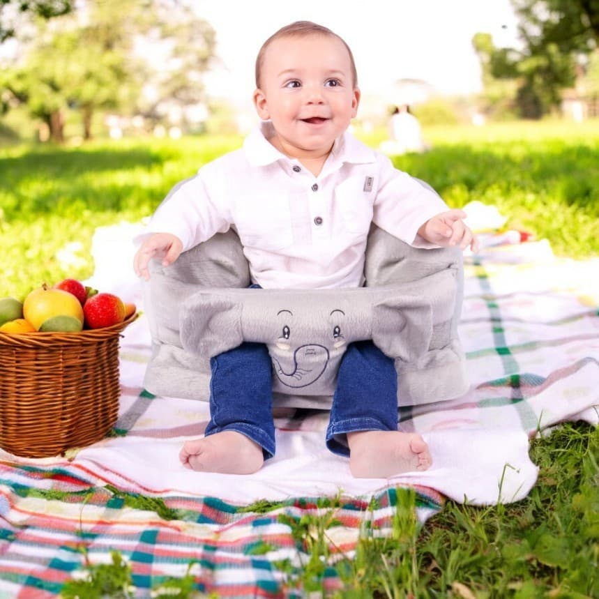Assento Para Bebê Sofazinho Cadeirinha Estofada Vários Modelos