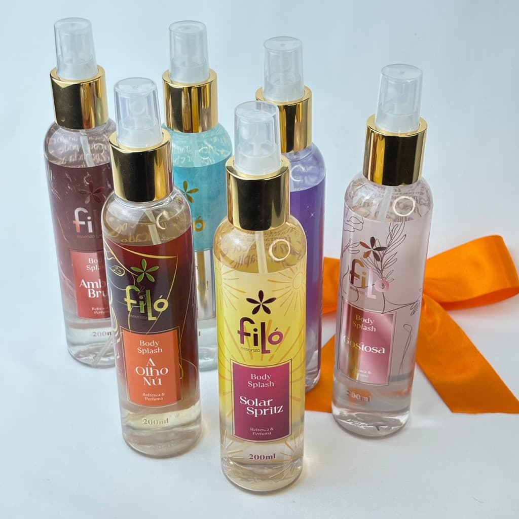 Body Splash Filó Livre - Ideal para o Dia a Dia, Versatil e Simples de Usar