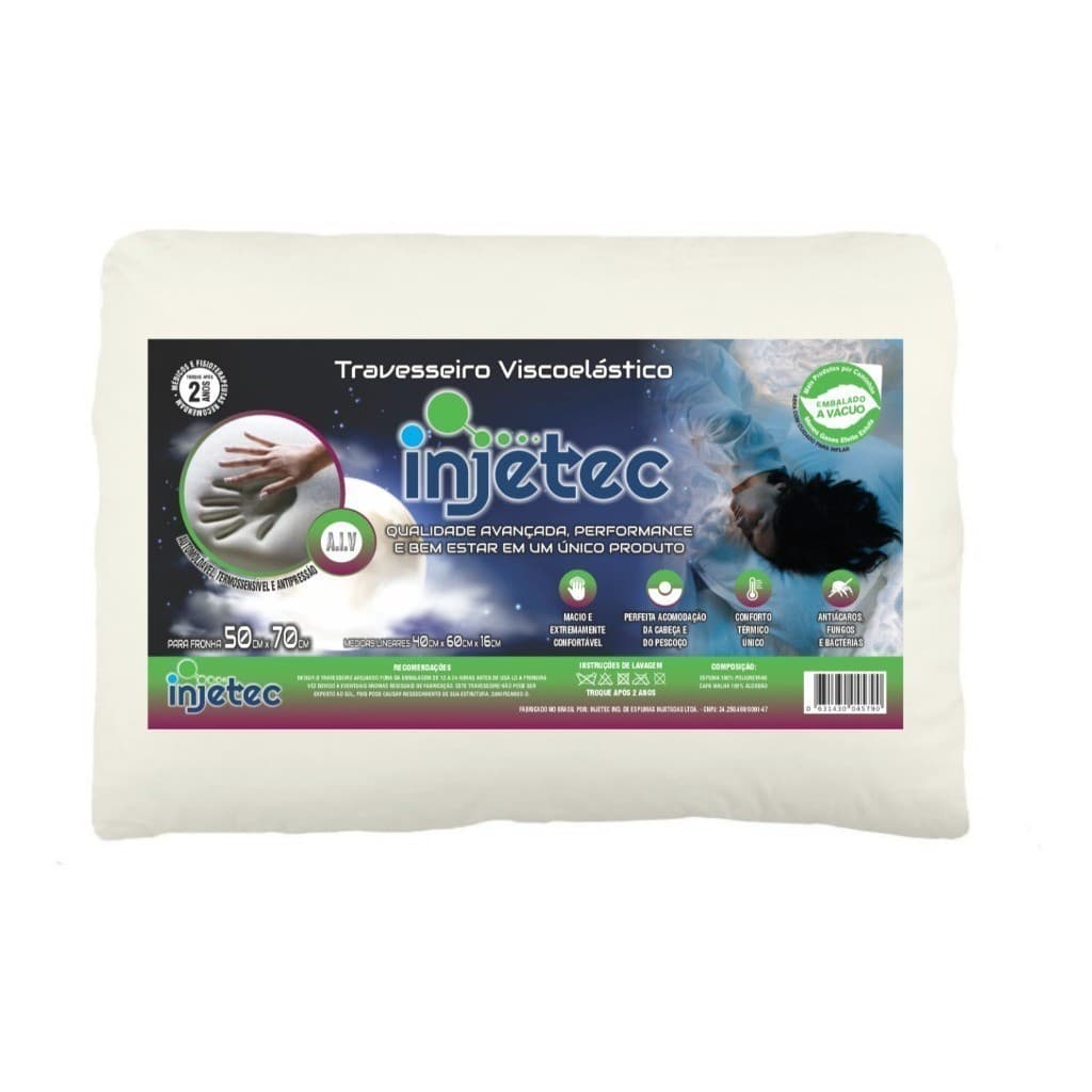 Novidade Travesseiro da NASA Desempenho Premium de Sono Oferta Oferta