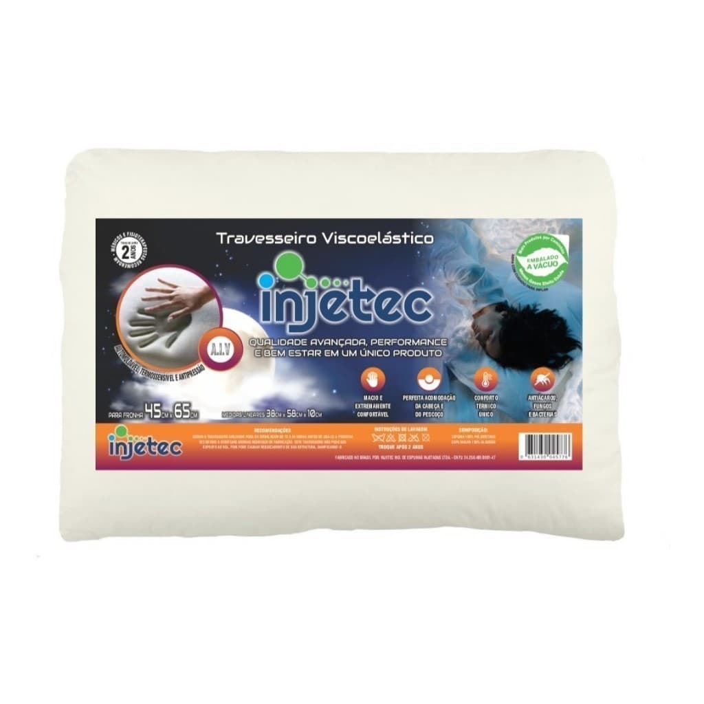 Novidade Travesseiro NASA Espuma Viscoelástico Promoção Oferta