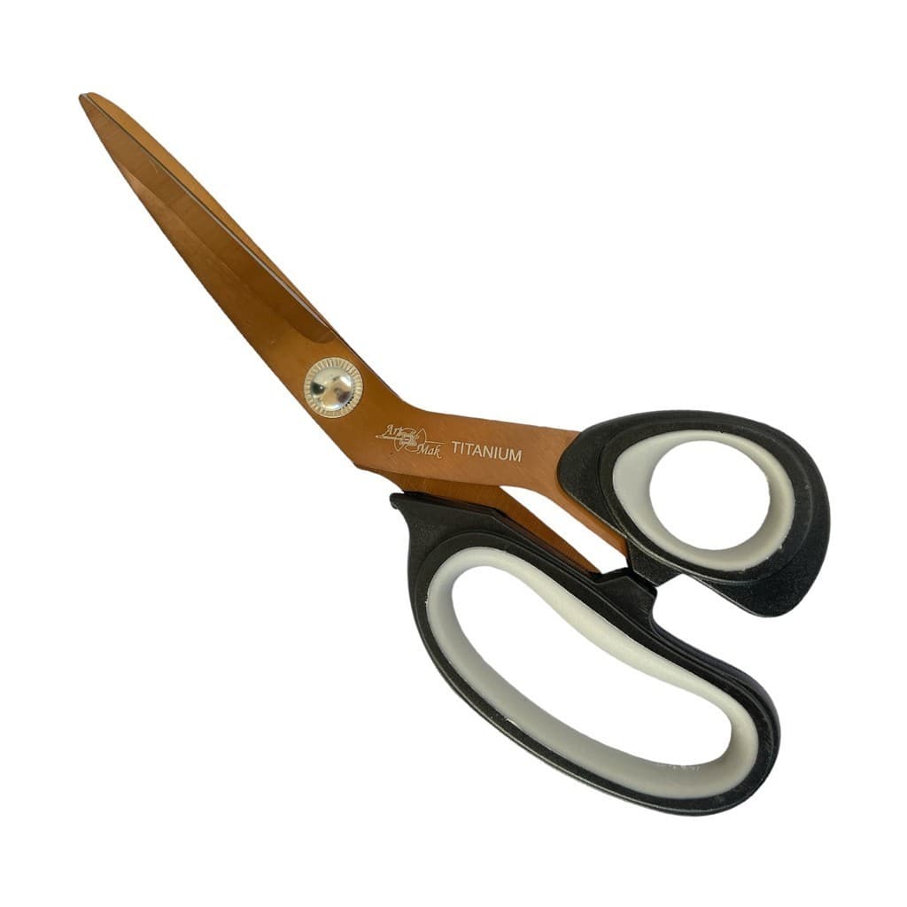 TESOURA MANUAL PROFISSIONAL MULTIUSO 8,5" TITANIUM POLEGADAS, 21 CM – ART MAK