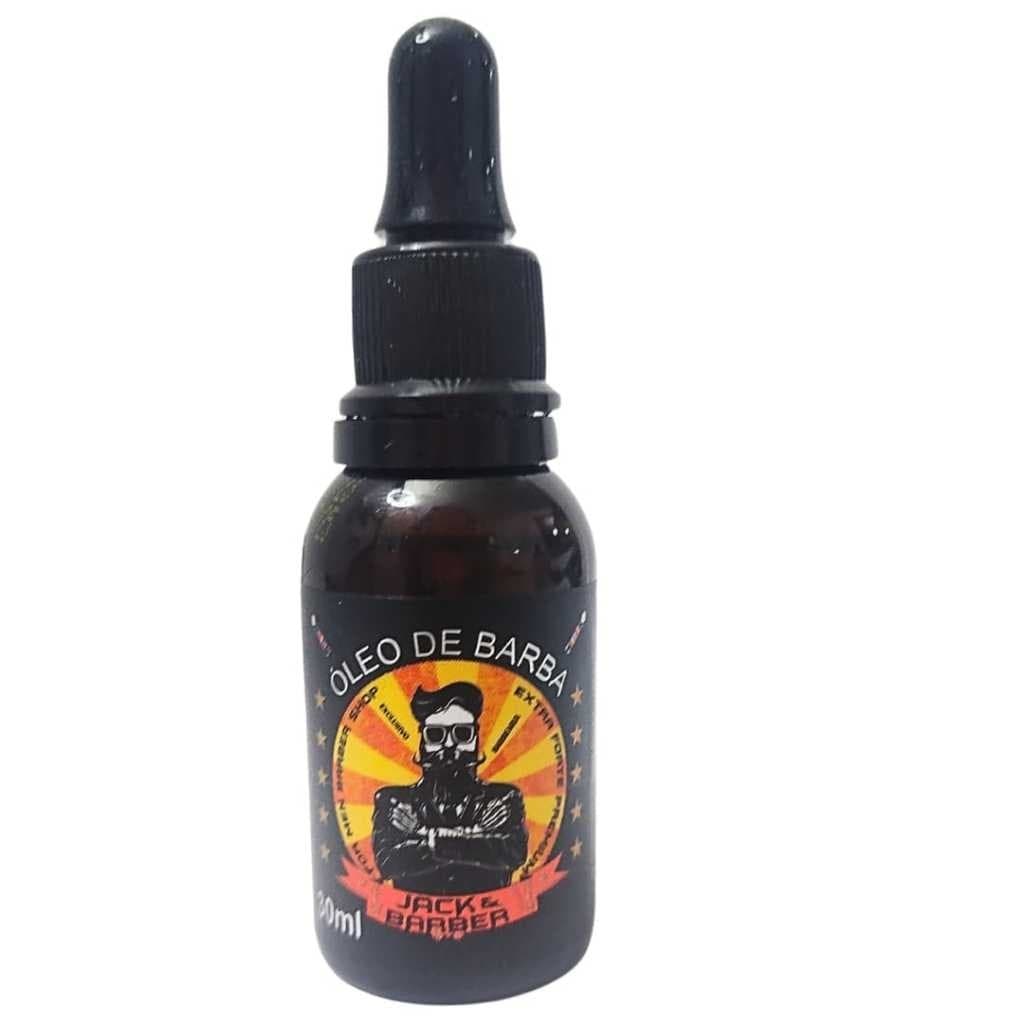 Óleo De Barba 30ml Jack Barber For Men Para Barba Hidratada