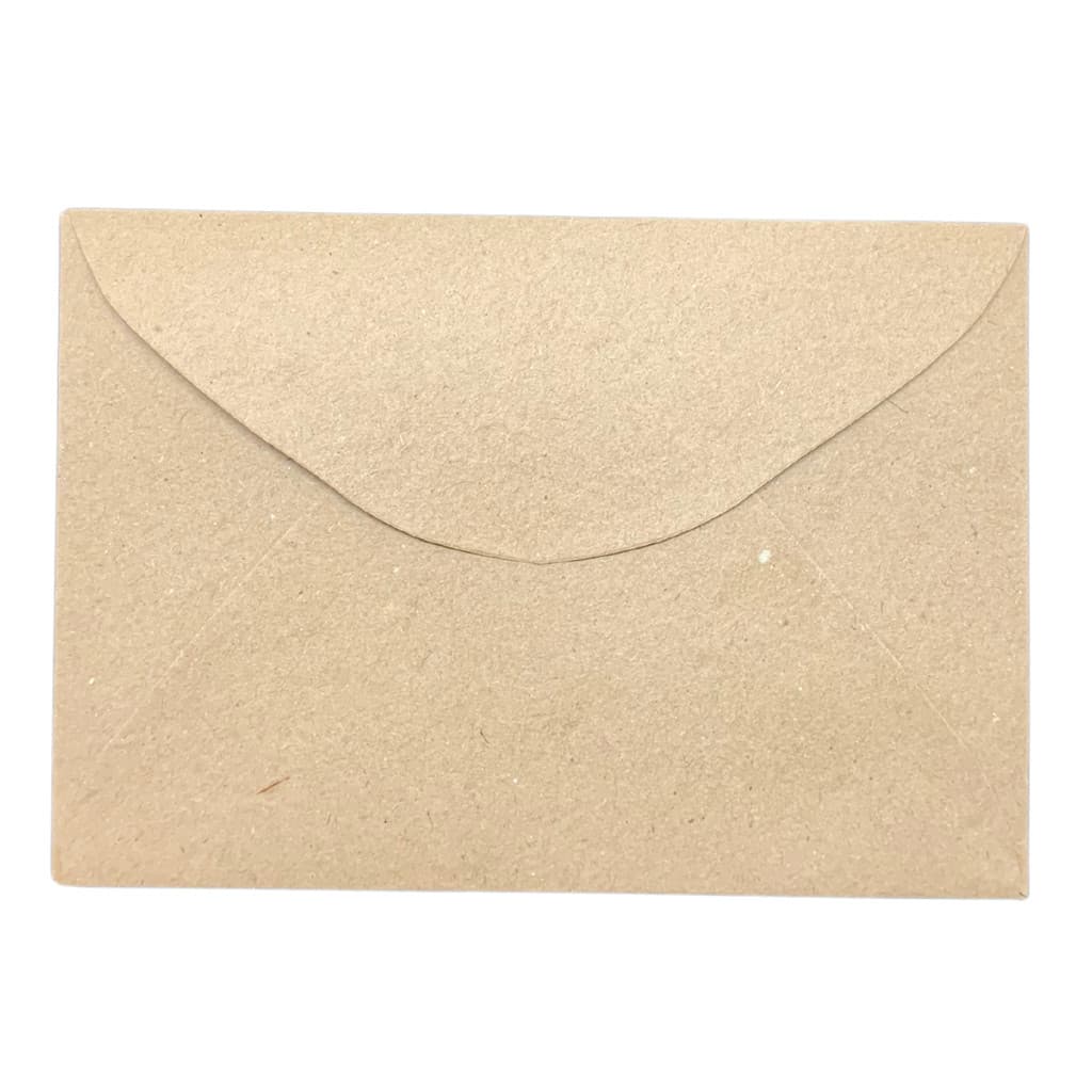 Envelope Mini Kraft Pardo | Atacado Rústico 11,5x8cm | Lembrancinha / Agradecimento E-commerce Papelaria 100 Unidades