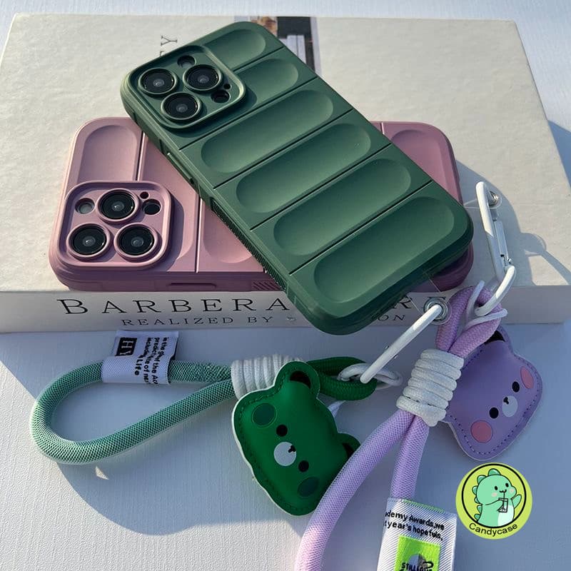 Caixa Com Alça Para Moto G86 G75 G67 G56 G55 G35 G24 G15 Power G05 5G 4G Simples Capa Estéreo 3D Bonito Dos Desenhos Ani