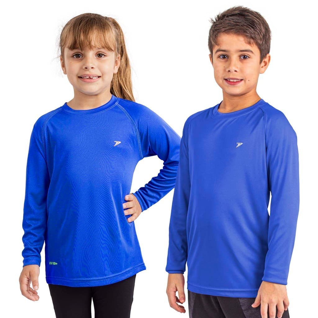 Camiseta Fator de Proteção UV 50+ Infantil 4 Manga Longa 04429