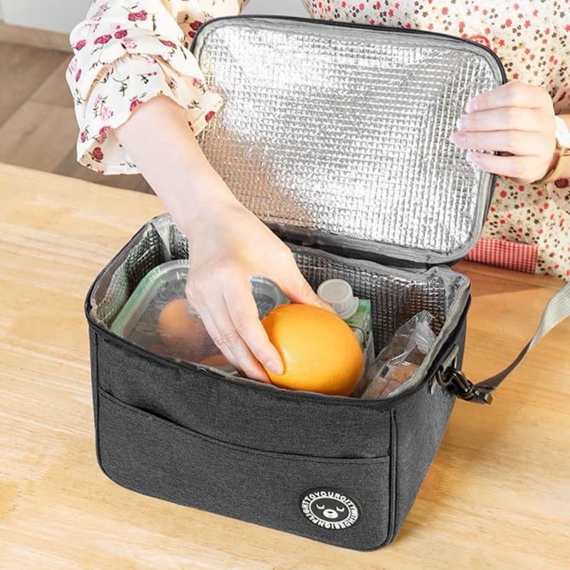 Bolsa Térmica de Mão a Prova D'água Para Levar Sucos Lanches e Marmitas Alta Qualidade Ranabi