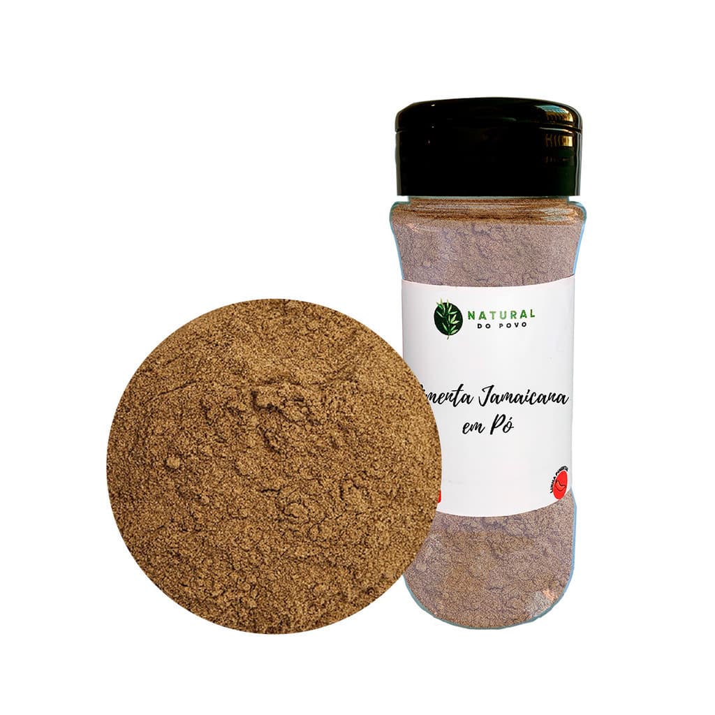 Pimenta Jamaica em Pó Ingredientes Selecionados Premium Pote com Dosador 60g