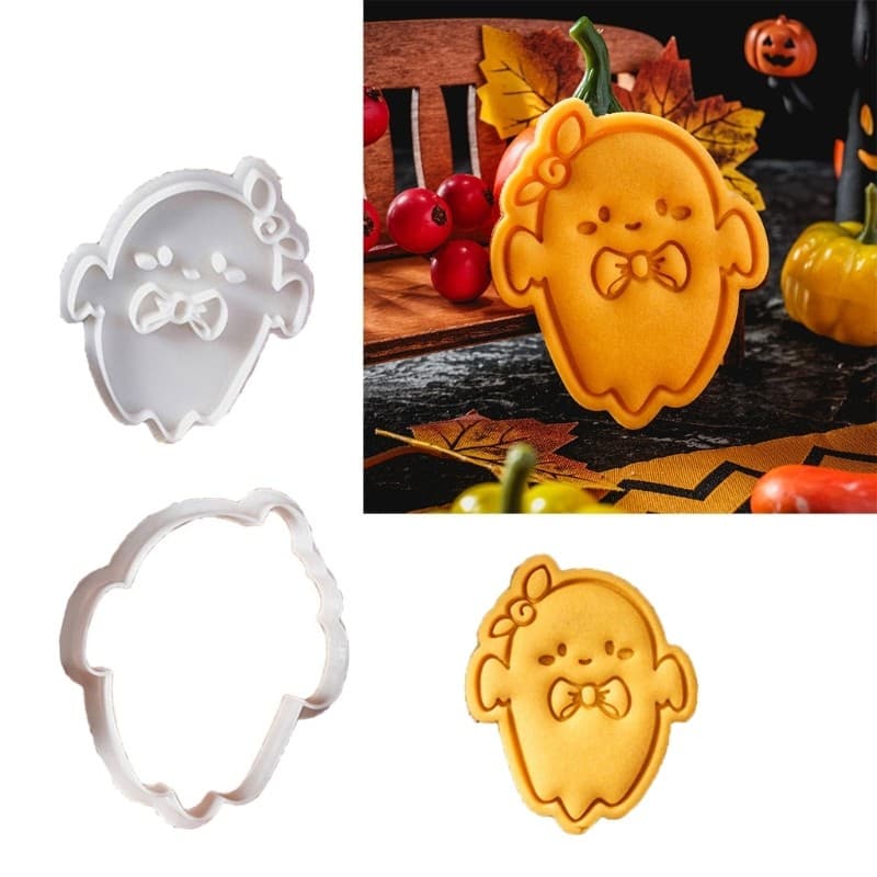 TENB Halloween Spectres Cortador Biscoitos Moldes Divertidos Forma Espectros Para Assar E Festas