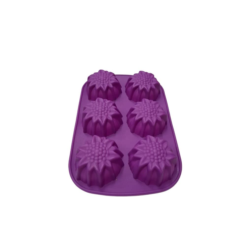 Forma de Silicone Margarida Flor Para Bombons Bolos E Doces