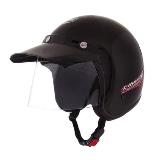 Capacete Motociclista Aberto Masculino Feminino Pro Tork Liberty Two Compact Com Pala Viseira Urbano