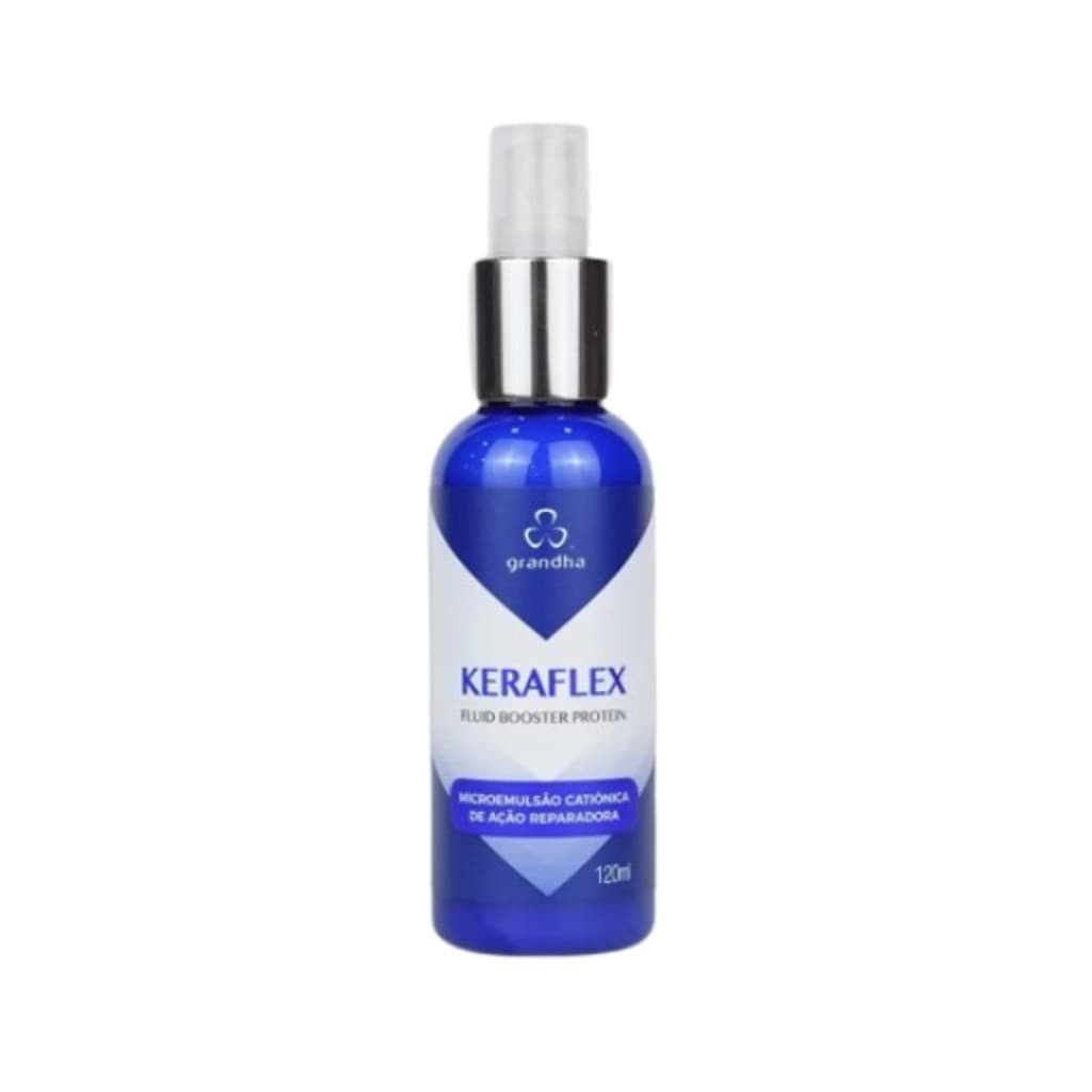 Keraflex Fluid Booster Protein Reconstrutor 120ml para Cabelos Danificados Quimicamente