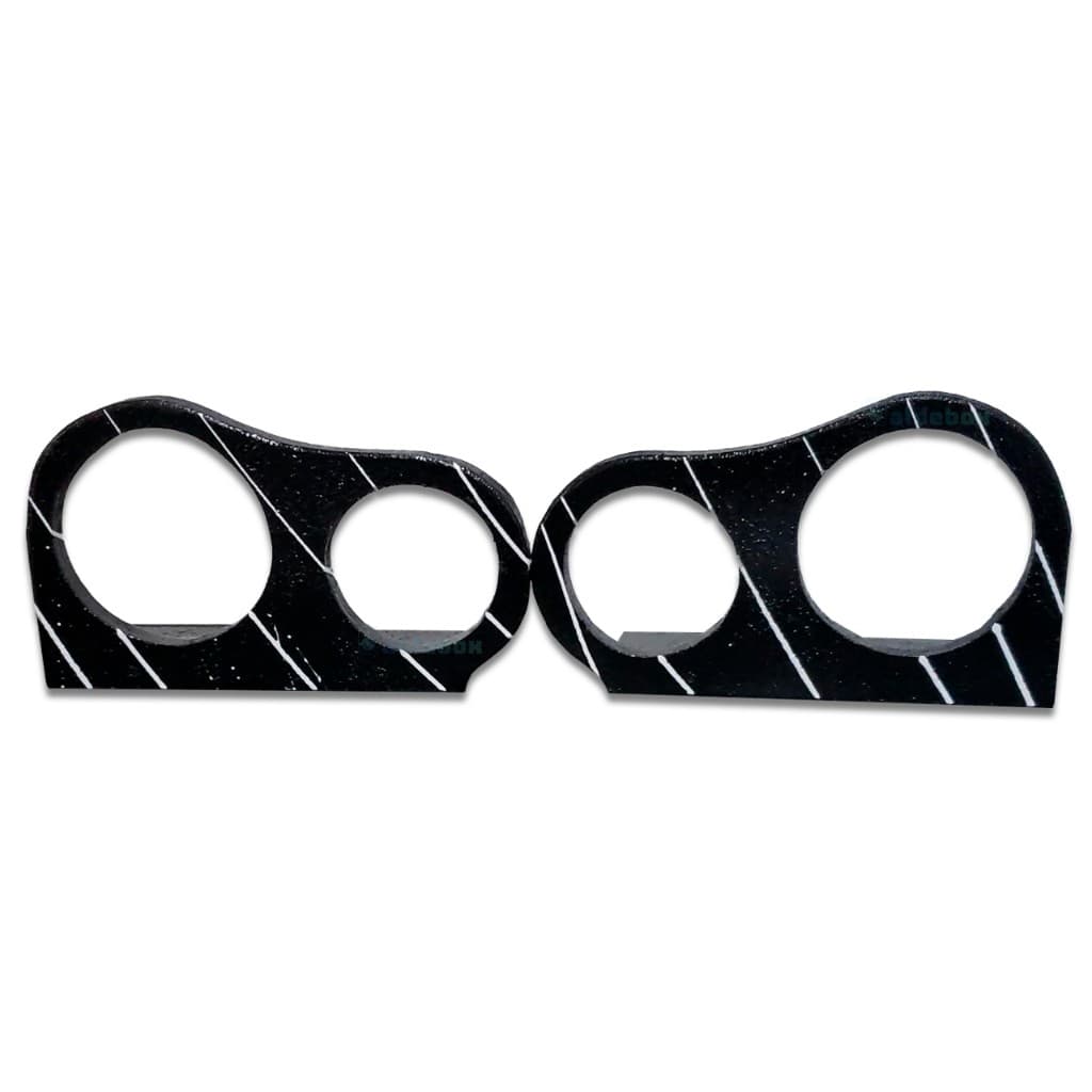 Kit Suporte De Abas Para 2 Cornetas, 2 Super Tweeter Preto