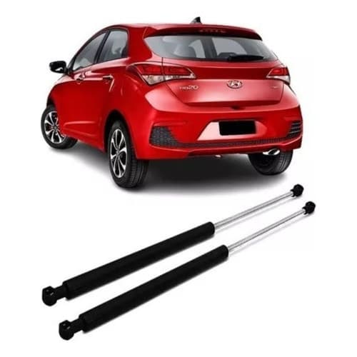 Par Amortecedor Tampa Traseira Porta Malas Hb20 Hatch 12 Dia