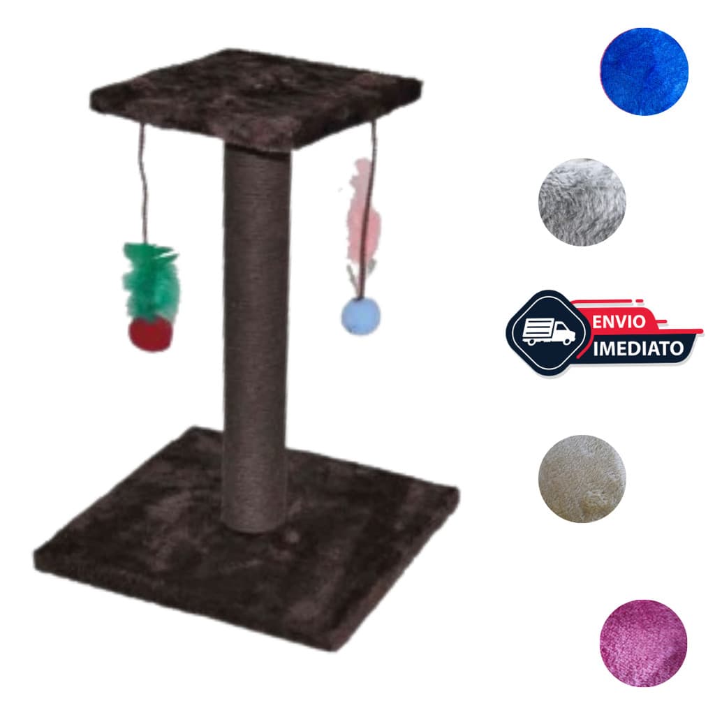 Arranhador Gato Poste Brinquedo Gato Duplo - FINO ACABAMENTO