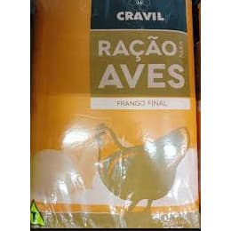 RAÇÃO PARA AVES FRANGO FINAL  TRITURADA CRAVIL 5KG