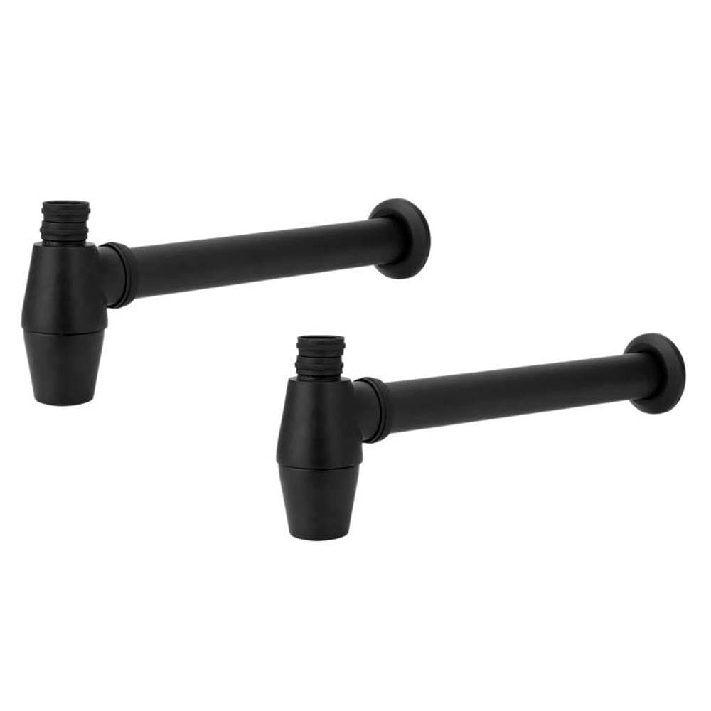 Kit 2 Sifão Lavatório Banheiro Metal Copo Black 1.1/2 x 7/8