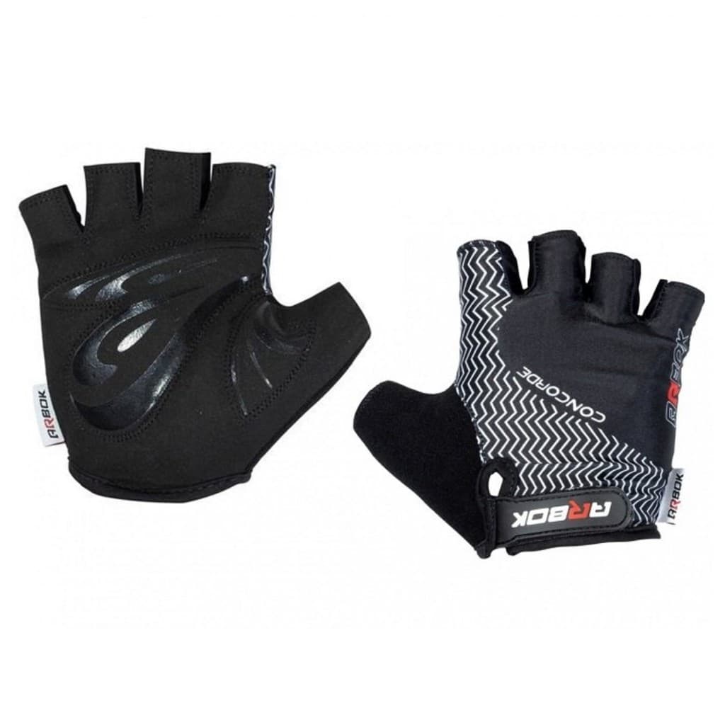 Luva para Ciclismo Dedo Curto Arbok Concorde Preto