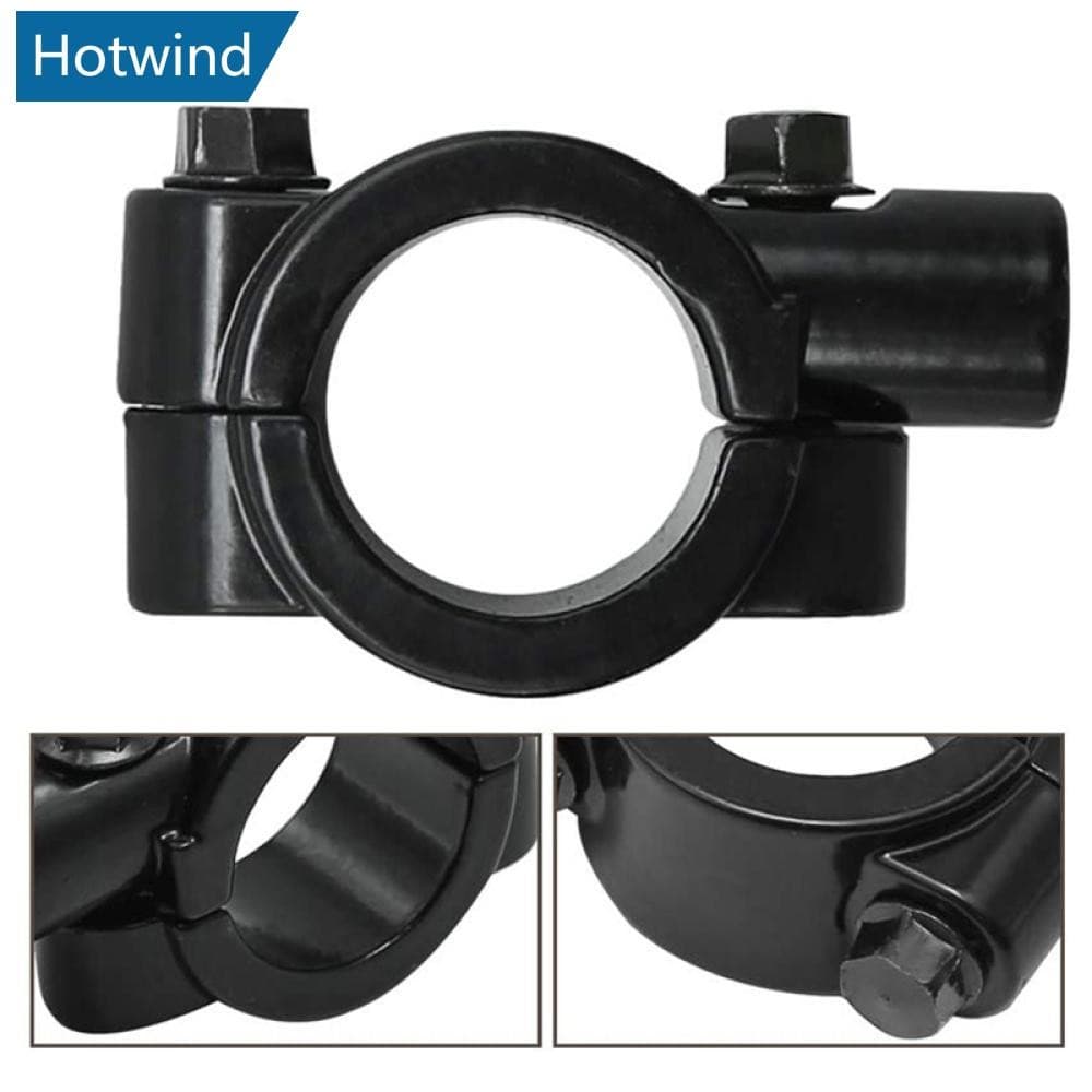 HW M8 M10 22mm 25mm Motocicleta Retrovisor Guiador Espelho Suporte Adaptador Braçadeira Base E8R9