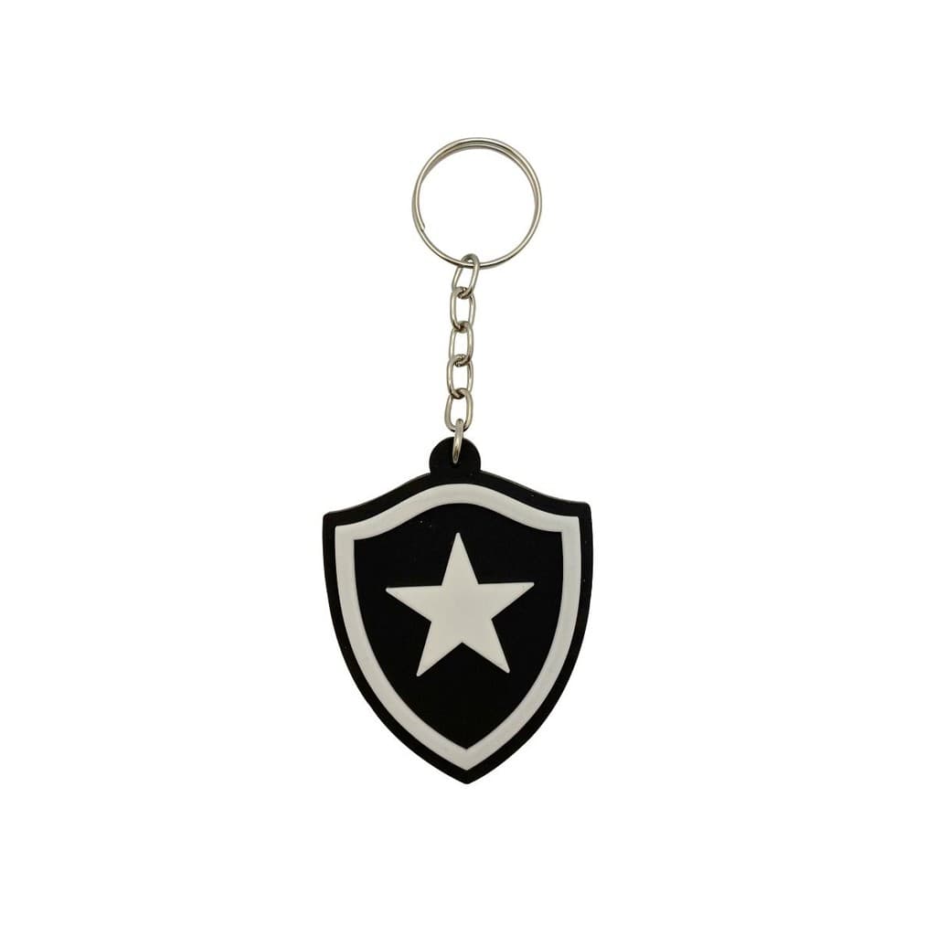 Chaveiro Botafogo Emborrachado Escudo Original