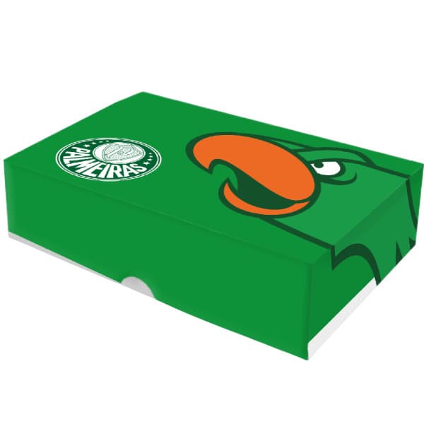 Kit com 10 Unidades de caixinha para 06 Doces Dia dos Pais- Palmeiras