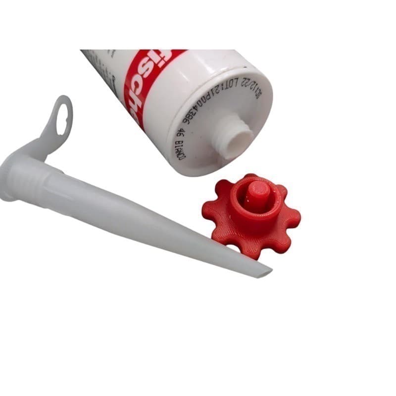Tampa para Tubo de Silicone – Vedação e Reutilização