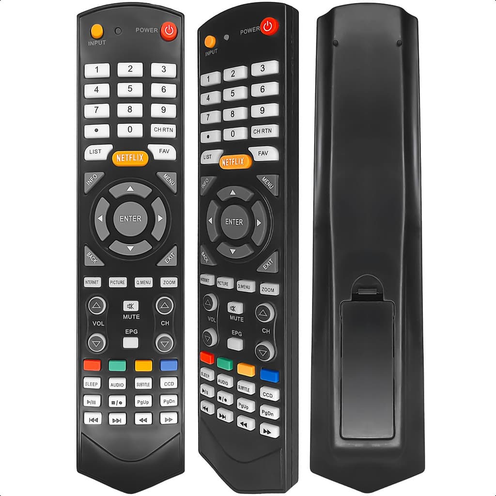 Controle Remoto Compativel Com Tv Semp Toshiba Lcd / Led Sti 43L2500