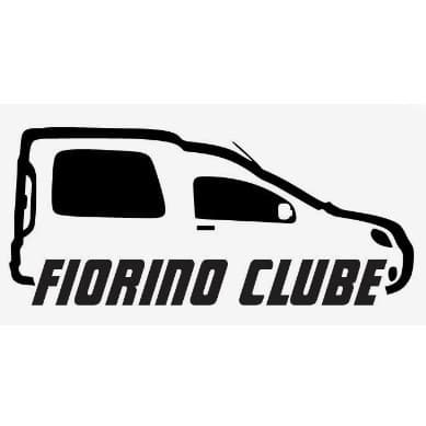 adesivo fiorino club para carro moto e caminhão na cor preta ALTA QUALIDADE