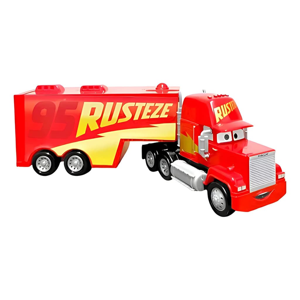Caminhão Mack Fricção Carros Disney Para Colecionar McQueen