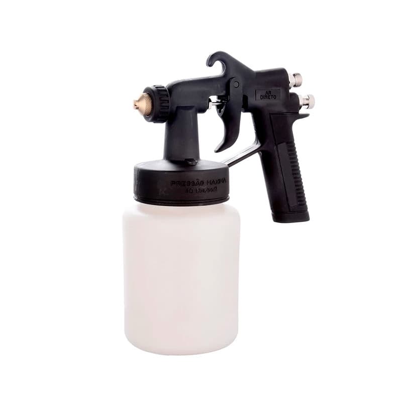 Pistola de Pintura Ar Direto Bico 1.2mm Caneca 600ml LDR2 PRO-515