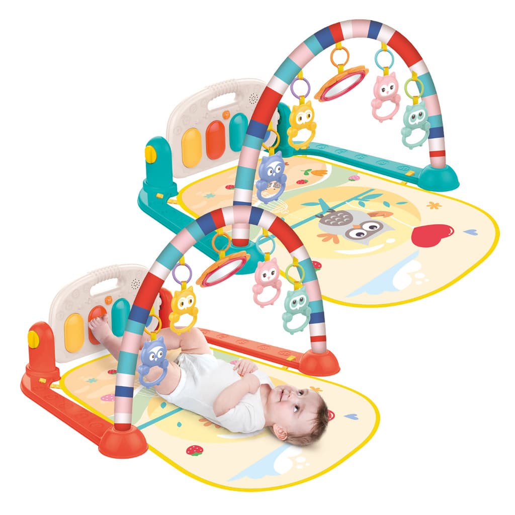 Tapete Ginásio de Atividades Para Bebê Piano Lumi Maxi Baby
