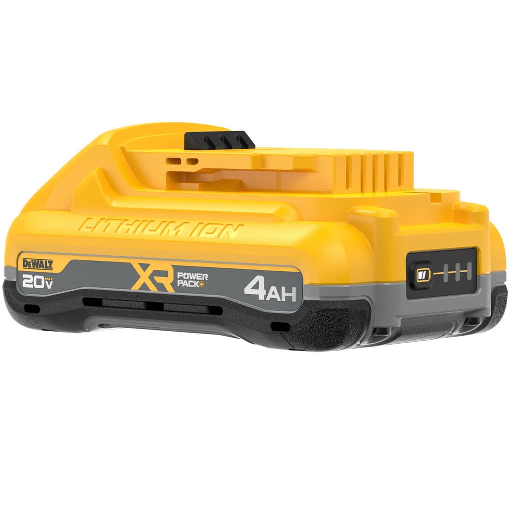Bateria Compacta DEWALT DCB2104-B3 POWERPACK XR 20V MAX 4Ah com Indicador de Carga