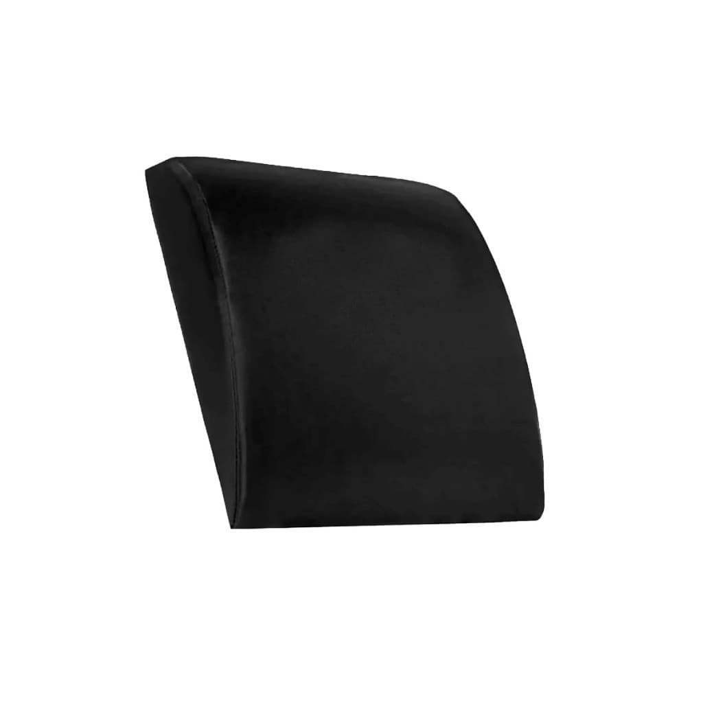 Abmat Almofada de Exercício para Proteção Lombar Yoga Pilates Rosa Preto Abdominal