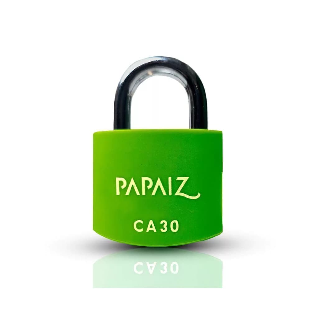Cadeado em Alumínio de 30mm CA30 Verde