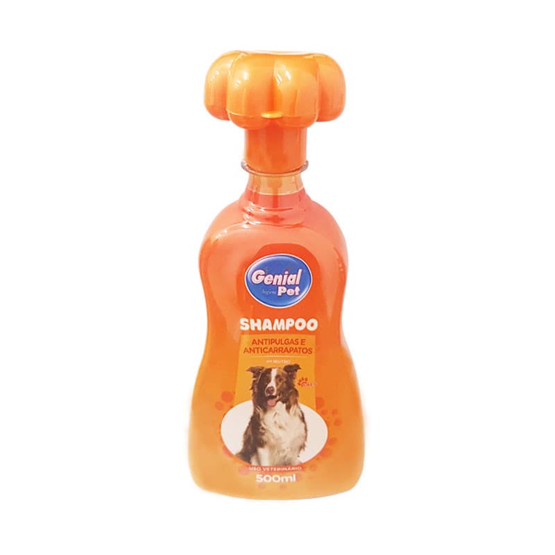 Shampoo Antipulgas e Carrapatos para Cães Genial pet