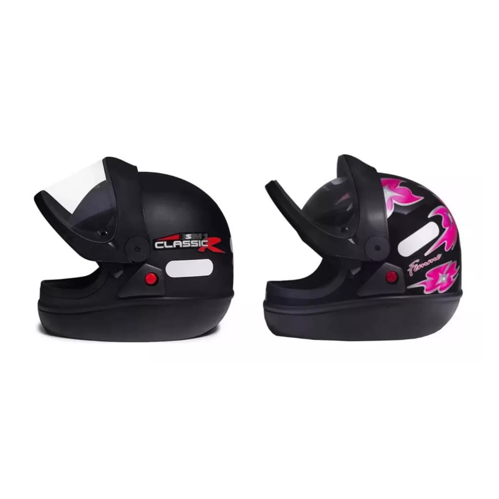 San Marino 2 Unidades Classic Preto Fosco e Femme Rosa Preto