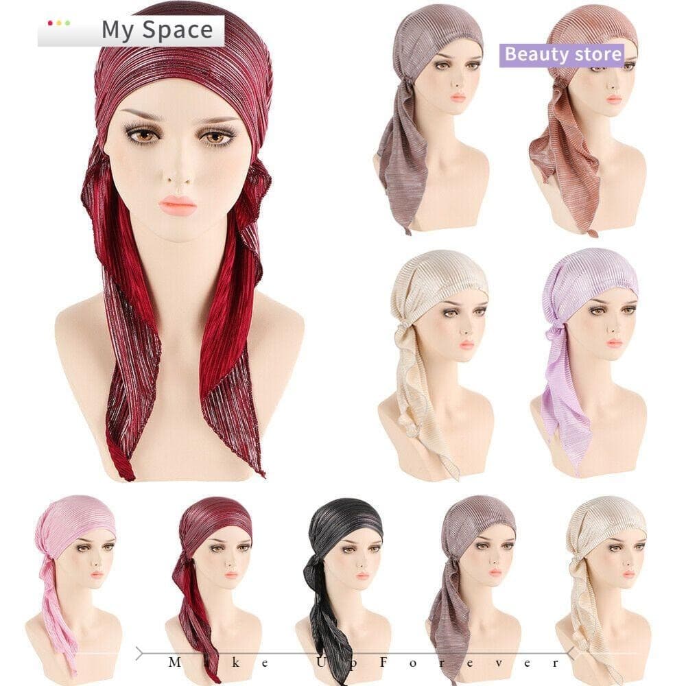 Chapéu/Turbante/Lenço De Cabeça Com Pré-Tiva/Para Quimioterapia
