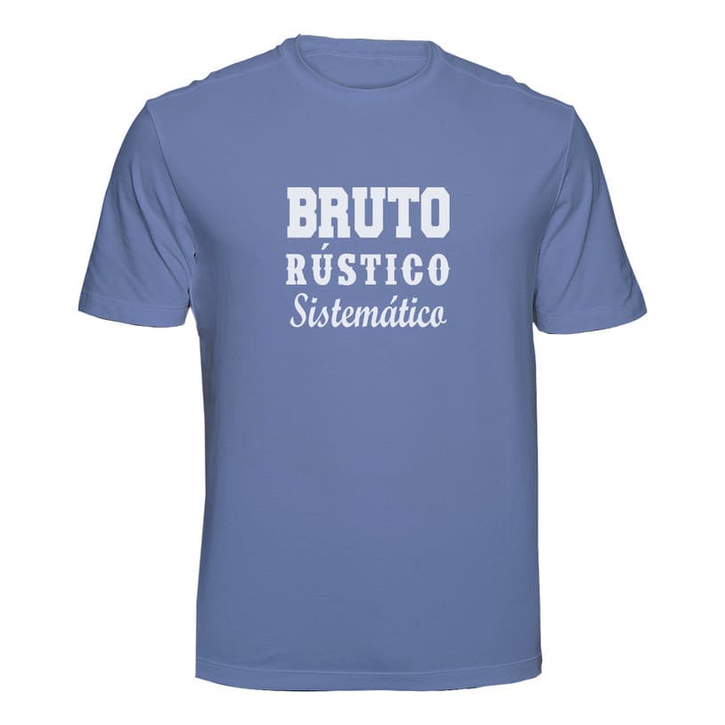 Camiseta Bruto Rústico Sistemático Country