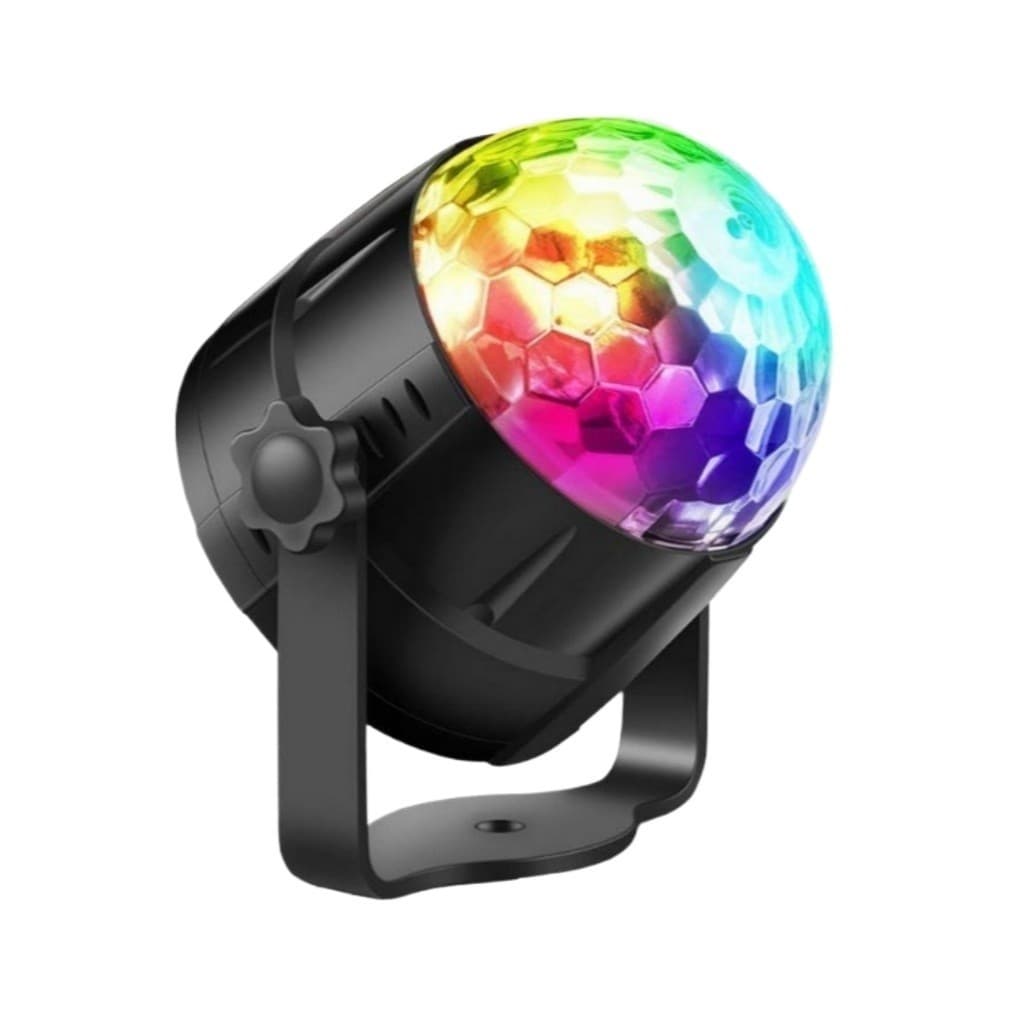 Globo Colorido Bola Maluca Led Iluminação Festa Balada Rgb